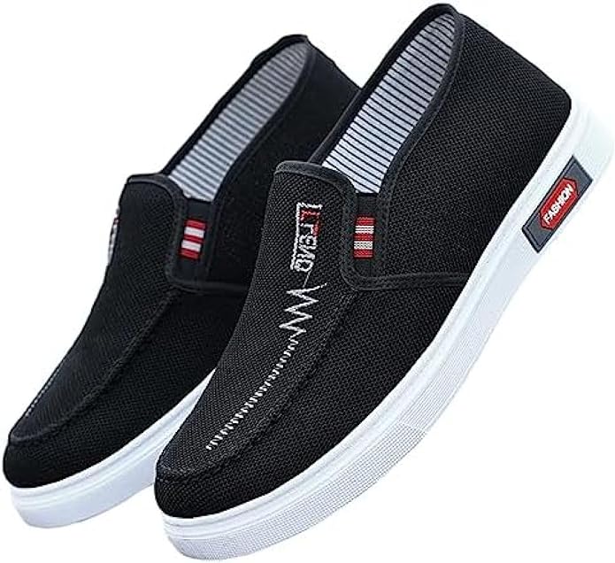 Herren Canvas Slip-On Sneaker – Leicht & Flexibel