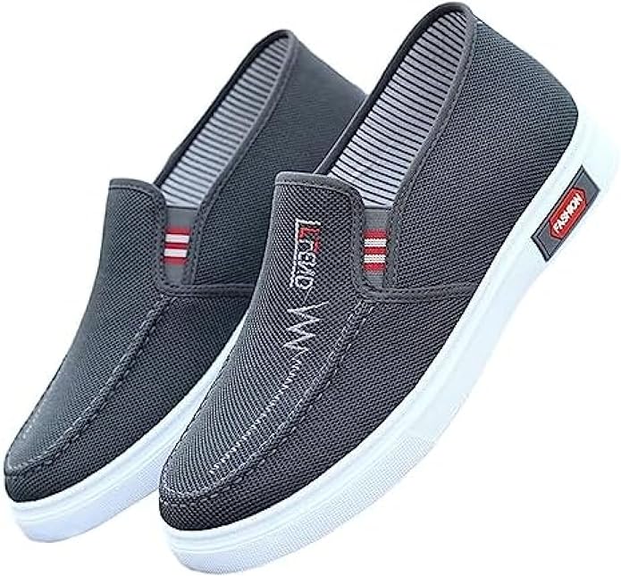 Herren Canvas Slip-On Sneaker – Leicht & Flexibel