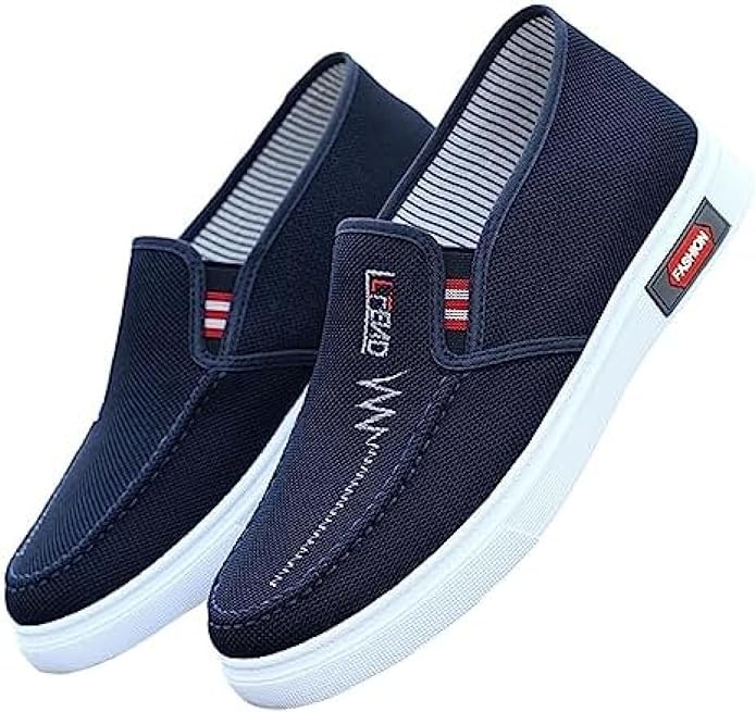 Herren Canvas Slip-On Sneaker – Leicht & Flexibel