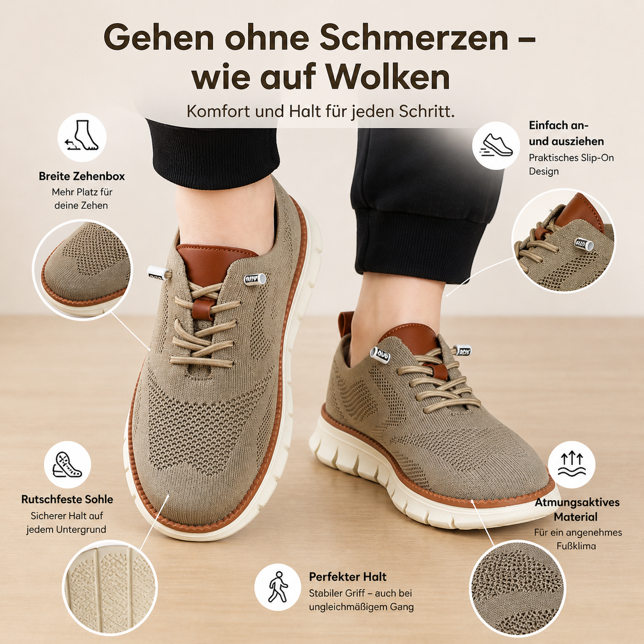 VitaWalk Pro – Orthopädischer Komfortschuh