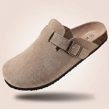 Damen Kork-Clogs – Rutschfest mit Bogengewölbeunterstützung