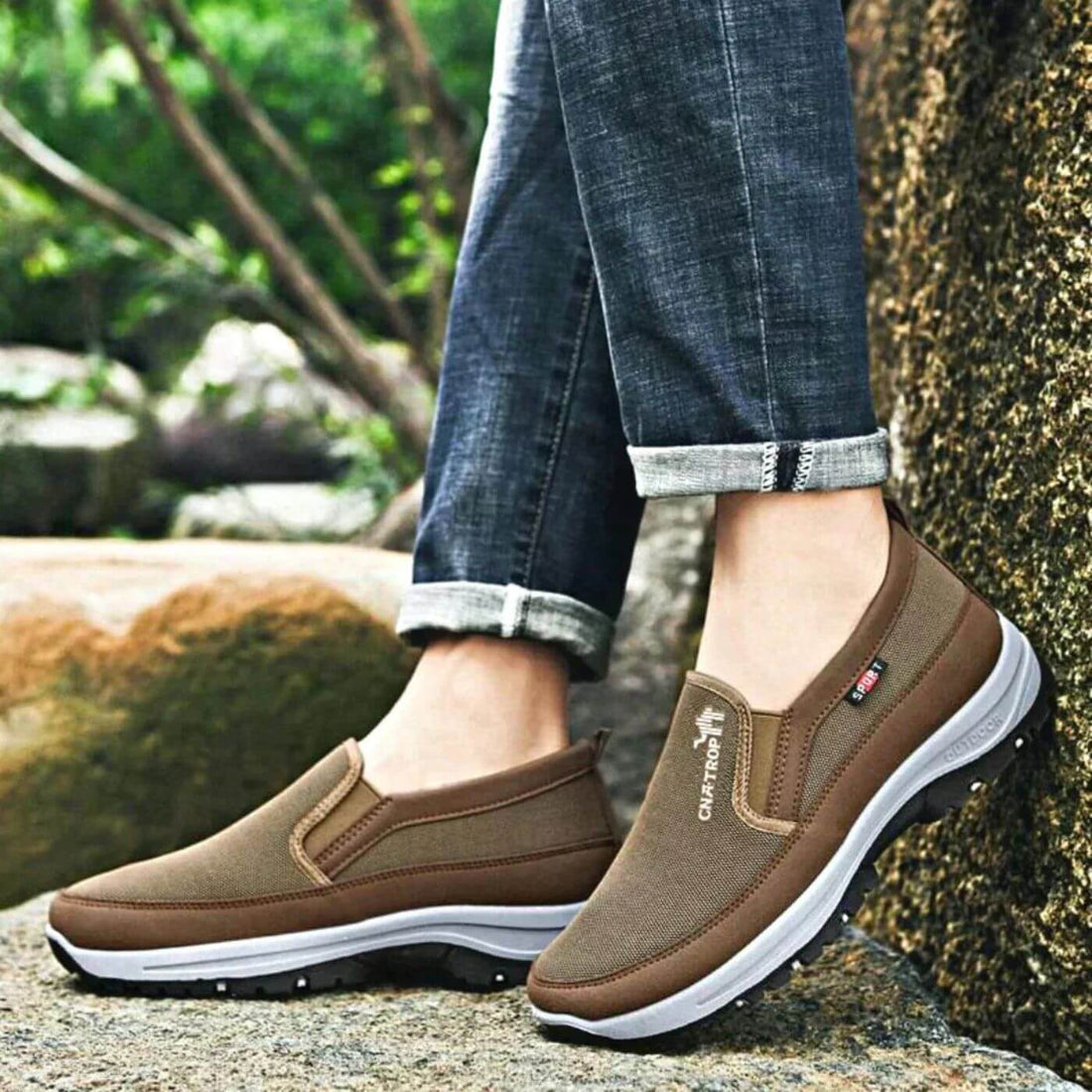 Orthopädische Herrenschuhe | Ergonomische Unterstützung & Stoßdämpfender Komfort