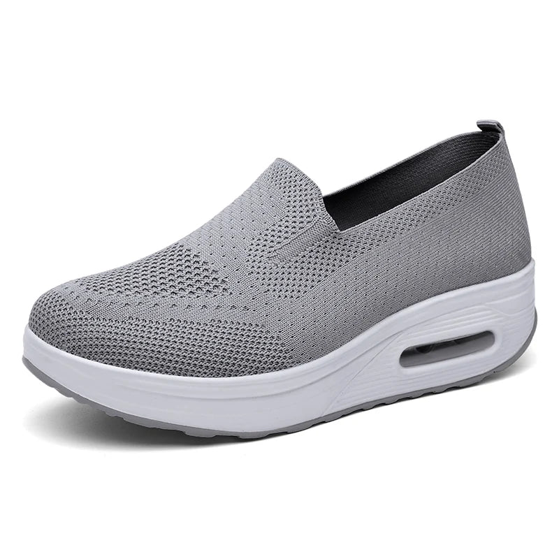 Damen Walkingschuhe mit Air-Cushion – Dick & Bequem