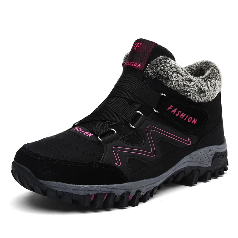 LUFUMA Herren Winterstiefel mit Kunstfell – Warm & Wasserdicht
