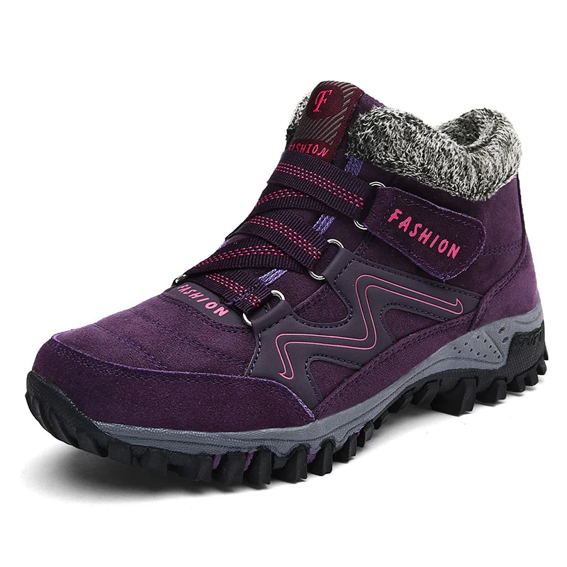 LUFUMA Herren Winterstiefel mit Kunstfell – Warm & Wasserdicht