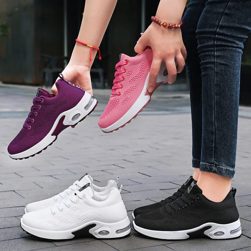 Damen Laufschuhe mit Air-Cushion – Leicht & Atmungsaktiv