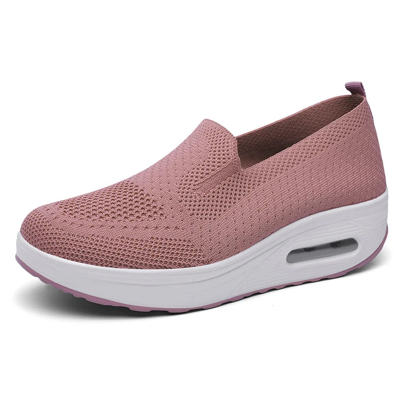 Damen Walkingschuhe mit Air-Cushion – Dick & Bequem
