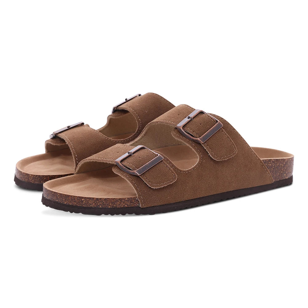 Comwarm Kork-Sandalen Unisex – Weich, Rutschfest & Sommerlich