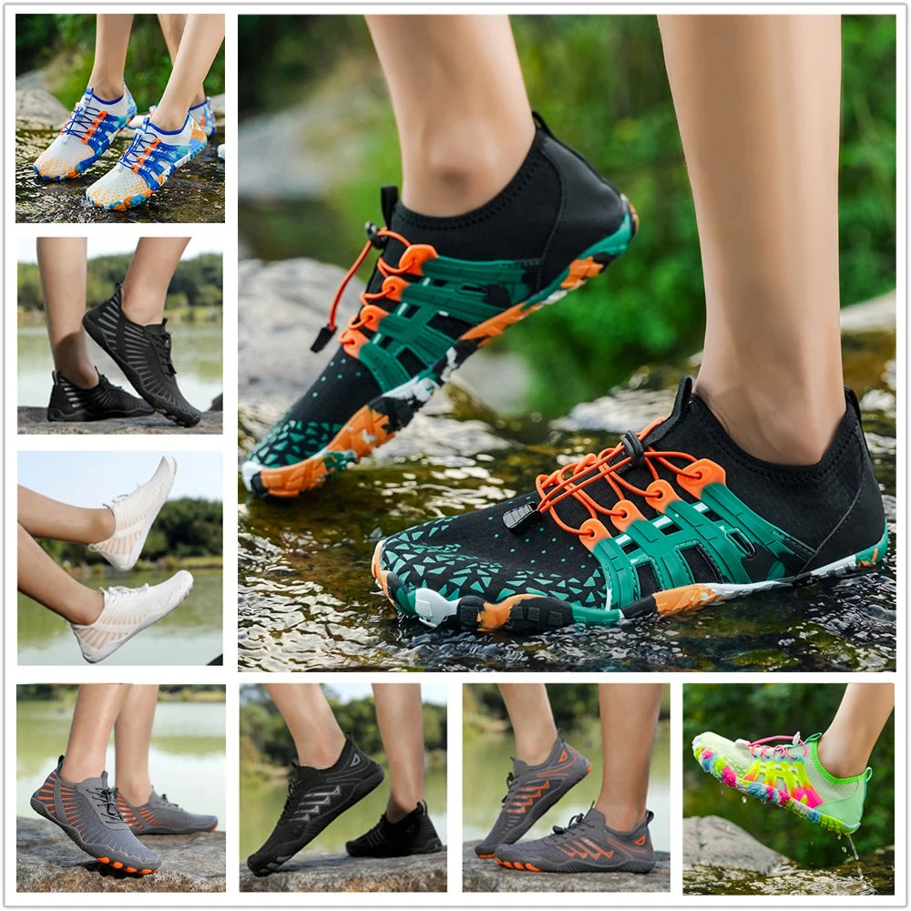 Unisex Aqua-Schuhe Barfuß – Anti-Rutsch & Schnelltrocknend