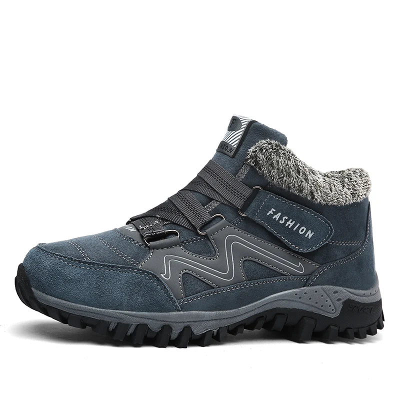 LUFUMA Herren Winterstiefel mit Kunstfell – Warm & Wasserdicht