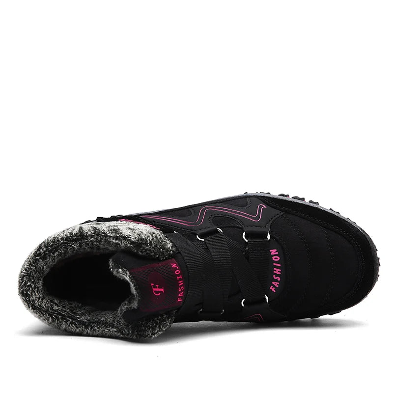 LUFUMA Herren Winterstiefel mit Kunstfell – Warm & Wasserdicht