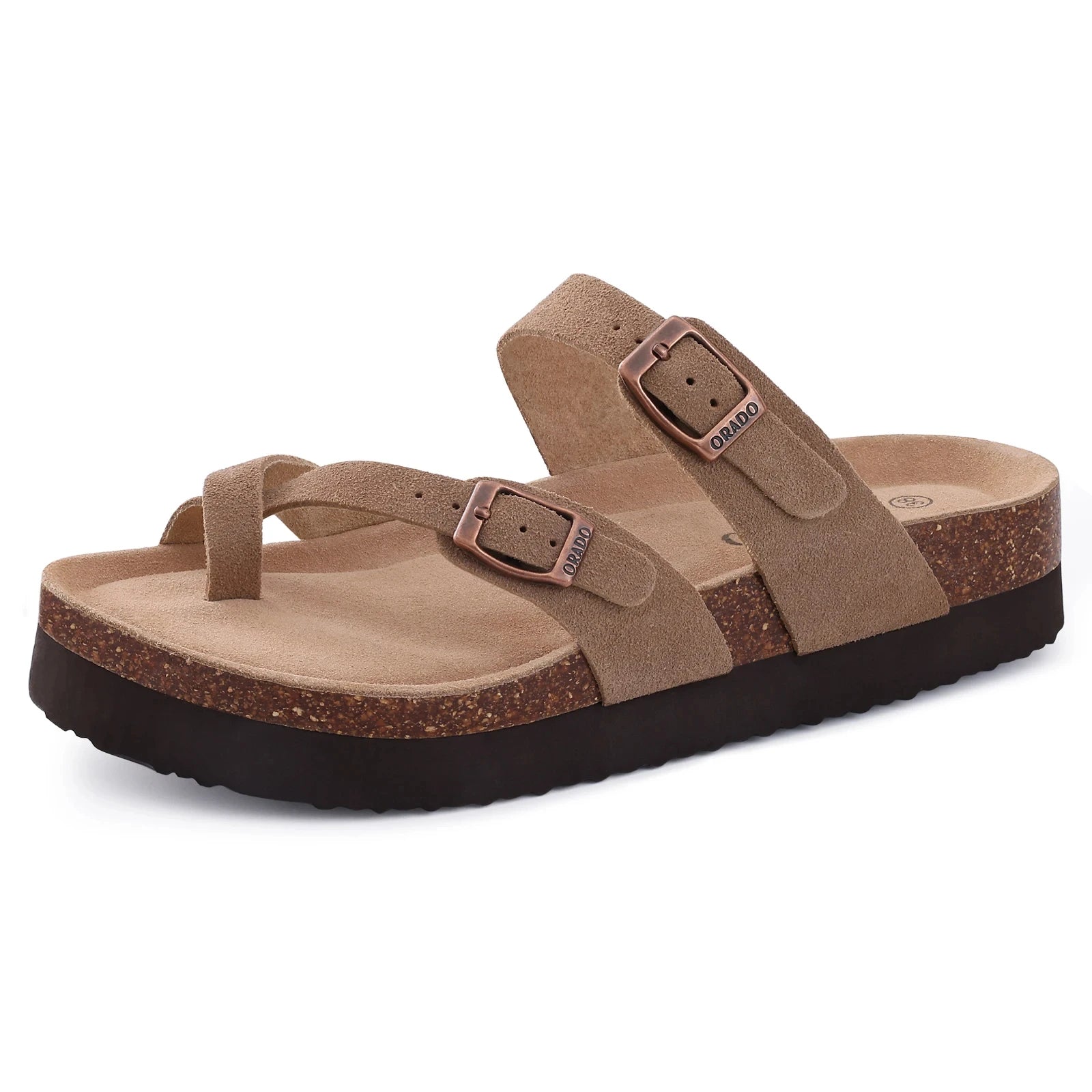 Comwarm Kork-Sandalen Unisex – Weich, Rutschfest & Sommerlich