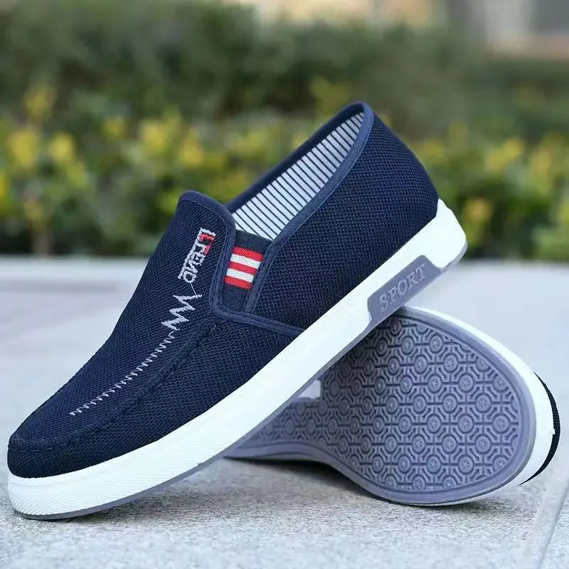 Herren Canvas Slip-On Sneaker – Leicht & Flexibel