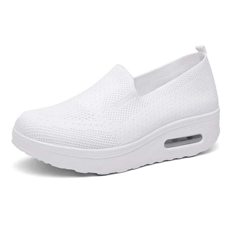 Damen Walkingschuhe mit Air-Cushion – Dick & Bequem