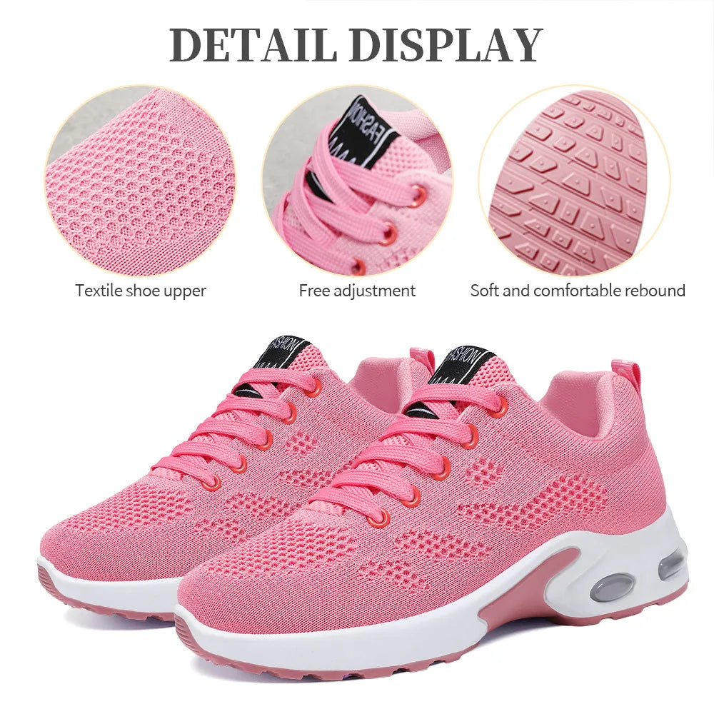 Damen Laufschuhe mit Air-Cushion – Leicht & Atmungsaktiv