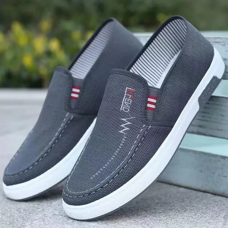 Herren Canvas Slip-On Sneaker – Leicht & Flexibel