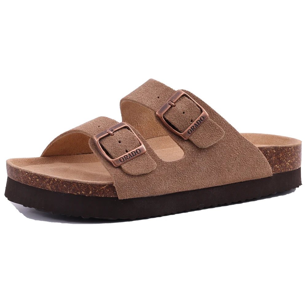 Comwarm Kork-Sandalen Unisex – Weich, Rutschfest & Sommerlich