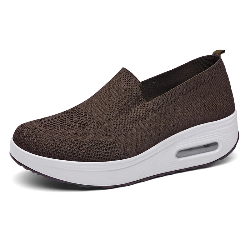 Damen Walkingschuhe mit Air-Cushion – Dick & Bequem
