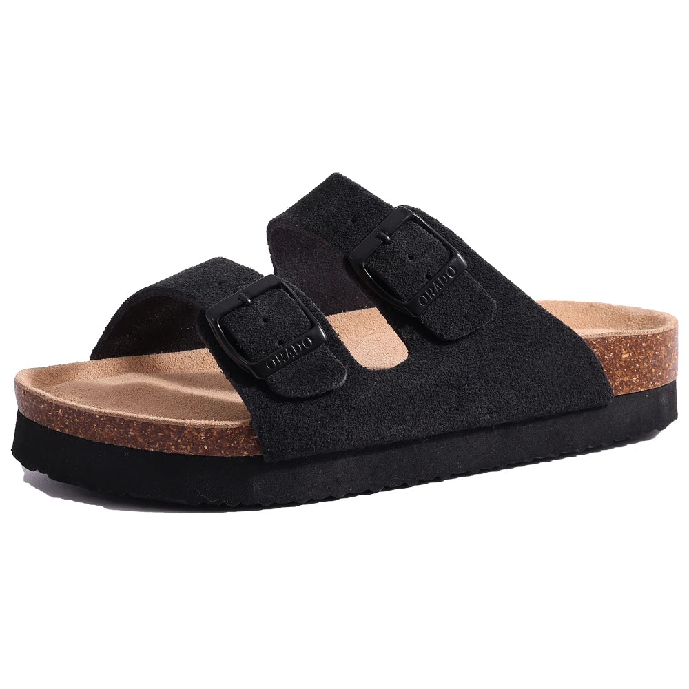 Comwarm Kork-Sandalen Unisex – Weich, Rutschfest & Sommerlich