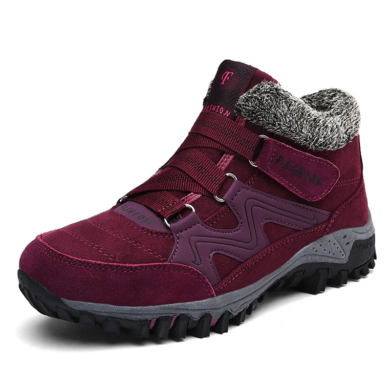 LUFUMA Herren Winterstiefel mit Kunstfell – Warm & Wasserdicht