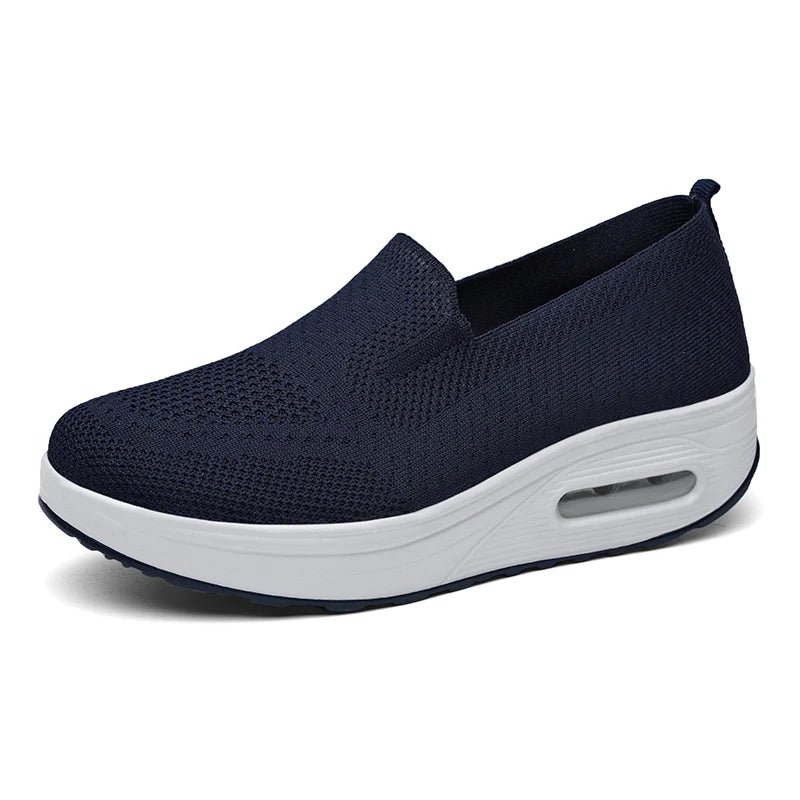 Damen Walkingschuhe mit Air-Cushion – Dick & Bequem