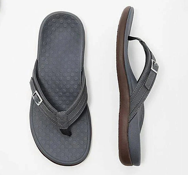 Orthopädische Damen Sommersandalen – Ergonomisches Fußbett, 3-Zonen-Support